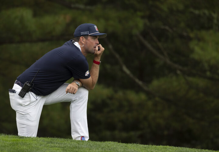 USA captain Keegan BRADLEY (USA) during Day Two Afternoon Foursomes session Ryder Cup Matches 2025,Bethpage Black,Farmington,NY, USA. © Matthew Harris Golf Collection Credit: Matthew Harris / Golf Picture Agency