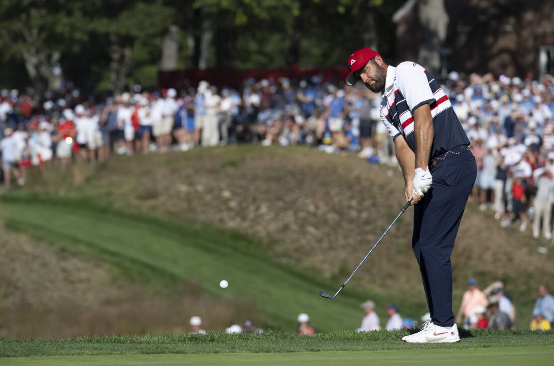 during Day Three Singles session Ryder Cup Matches 2025,Bethpage Black,Farmington,NY, USA. © Matthew Harris Golf Collection Credit: Matthew Harris / Golf Picture Agency scottie scheffler