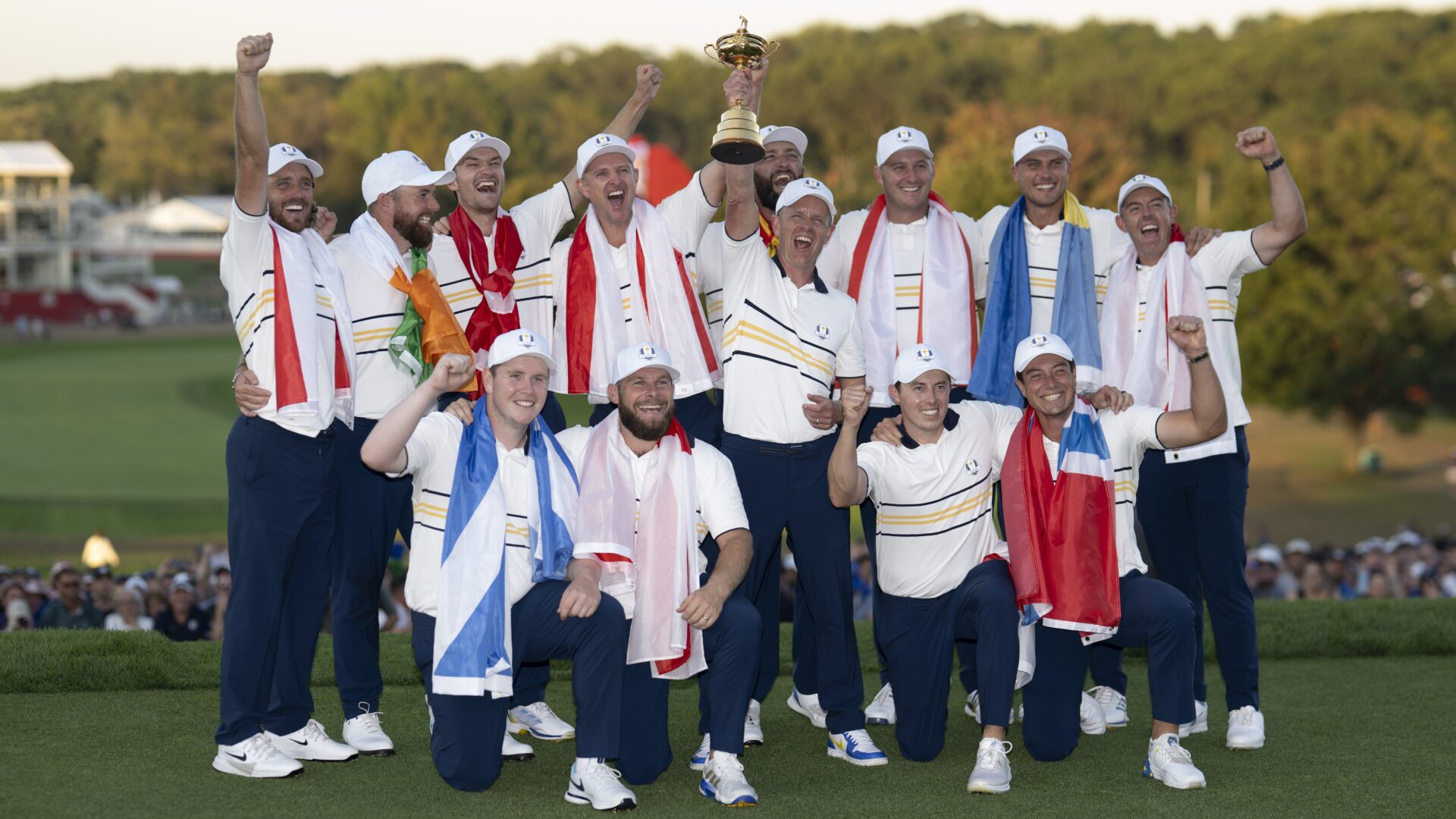 during Day Three Singles session Ryder Cup Matches 2025,Bethpage Black,Farmington,NY, USA. © Matthew Harris Golf Collection Credit: Matthew Harris / Golf Picture Agency Team Europe