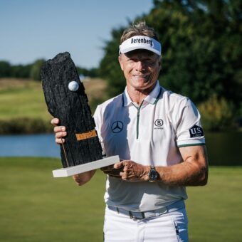 Erstmals Sieger in WINSTONgolf: Bernhard Langer