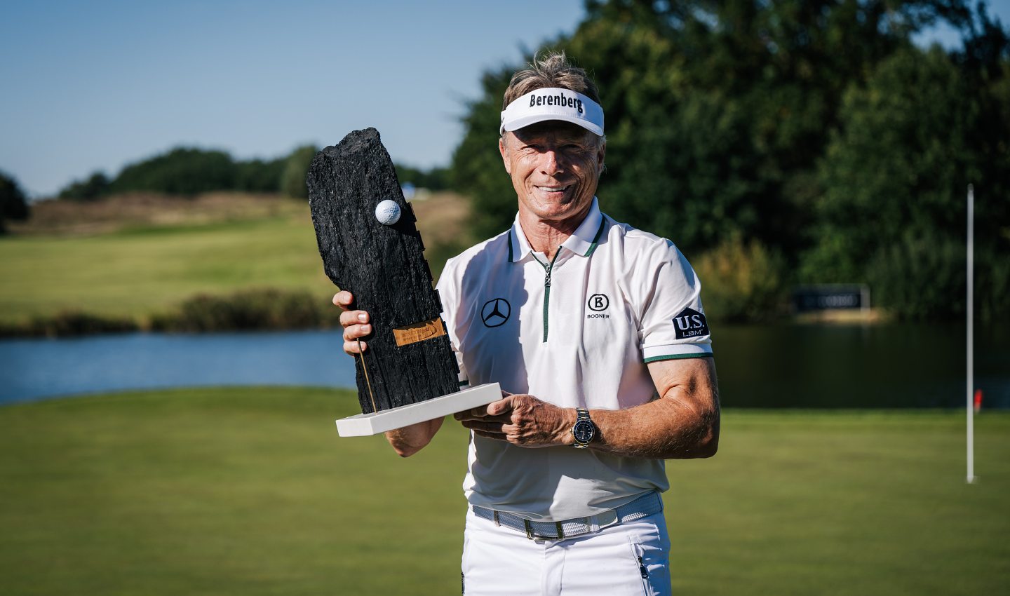 Erstmals Sieger in WINSTONgolf: Bernhard Langer
