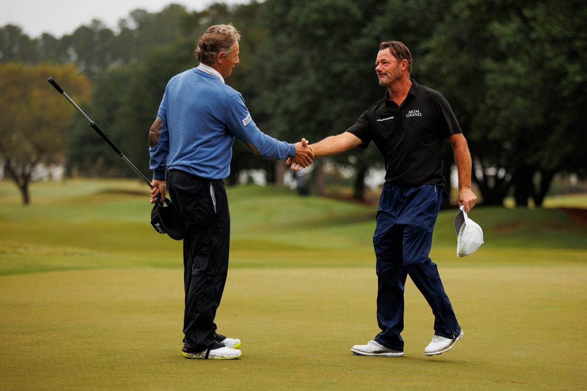 Bernhard Langer und Alex Cejka