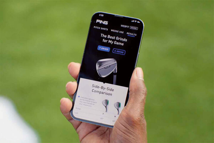 Per Fitting-App ermitteln Hersteller die ideale Kombination aus Loft, Bounce und Grind