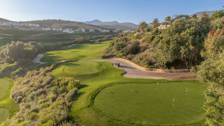 Finca Cortesin: Neues Übungsgrün an Abschlag 1