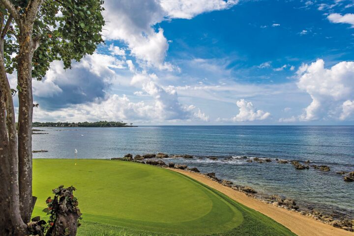 Casa de Campo: Das Golf-Quartett im Osten.