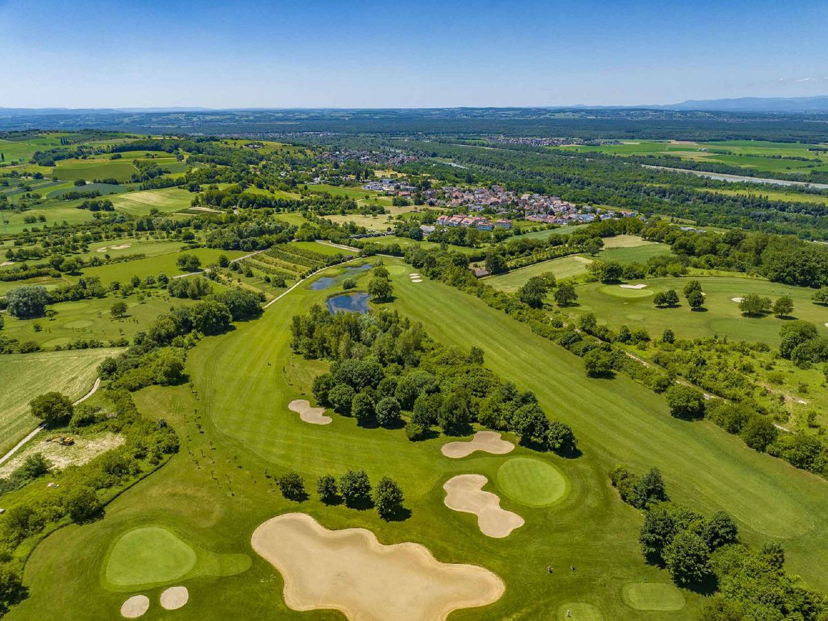 Vogelperspektive: Drei Thermen Golfresort
