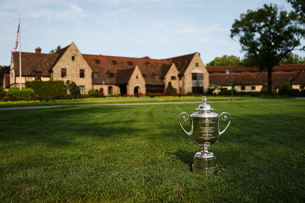 Wanamaker Trophy im Aronimink Golf Club in Newtown Square, Pennsylvania