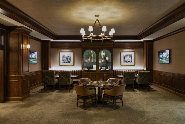 Masters, 2026, Augusta National GC, Service Building, Player Lounge