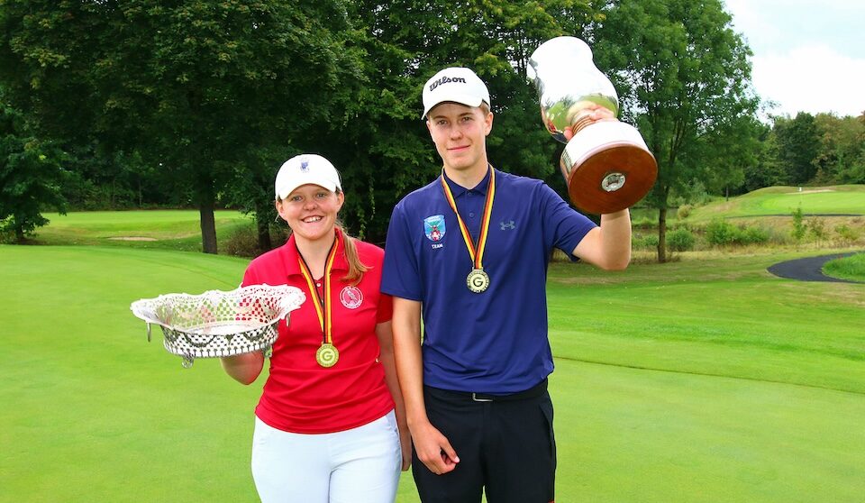 Deutsche Meister 2026: Leonie Breutigam und Moritz Küls.
