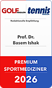 Siegel Premium-Sportmediziner: Prof. Dr. med. Basem Ishak