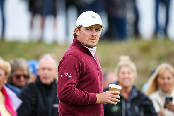ST ANDREWS, SCOTLAND - OCTOBER 02: Eddie Pepperell of England during Day One of the Alfred Dunhill Links Championship 2025 at Carnoustie Golf Links, on October 02, 2025, in Carnoustie, Scotland. (Photo by Ross Parker/SNS Group via Getty Images)
