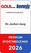 Siegel Premium-Sportmediziner: Dr. med. Jochen Jung