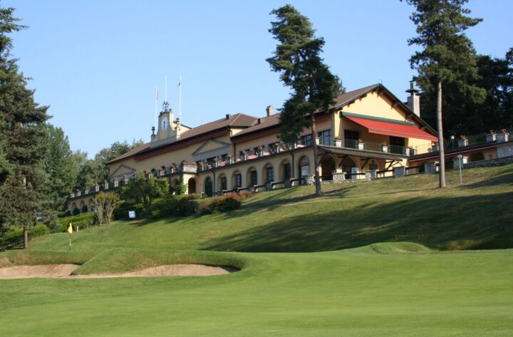 Das Clubhaus des Circolo Golf Villa d‘Este